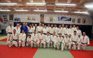 Remises des Ceintures Noires des 40 ans de Carros Judo